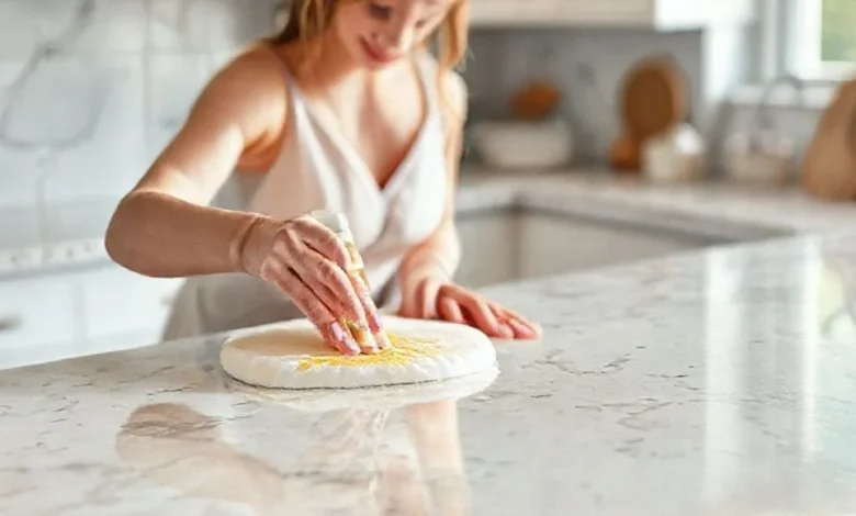 Granit Tezgah Parlatmak İçin Doğal Yağ Kürü